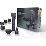Panasonic Bart-, Haar-, Körpertrimmer-Set ER-CKL2-A301 MultiShape, kabellos, Nass & Trocken, Lithium-Ionen-Akku, Schwarz