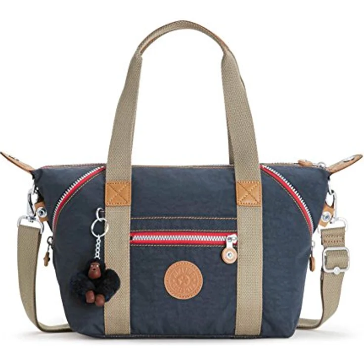 Kipling ART MINI Schoudertas, praktische Schultertasche mit abnehmbarem Umhängeriemen, True Navy Combo, Blau – Bild 1