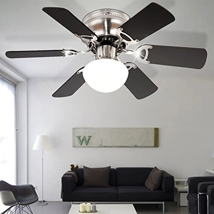 Globo Ugo Deckenventilator, 50 Watt, 76 cm Durchmesser, 1XE27 60W – Bild 4