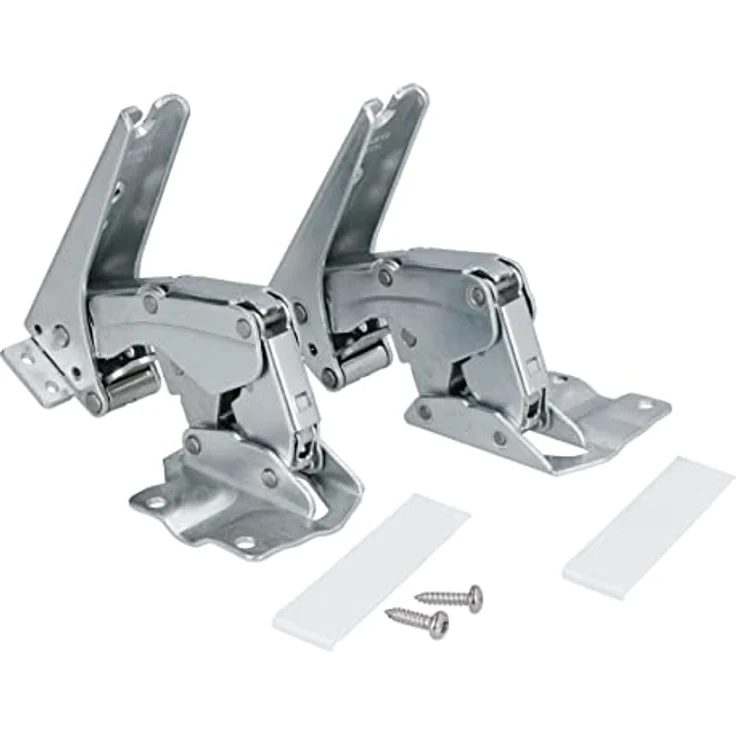 Türscharnier Set wie BOSCH 00481147 für Kühlschrank Gefrierschrank Kühlgefrierkombination L95mm/B54mm/42mm 481147 – Bild 1