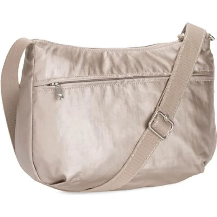 Kipling Classics Basic Plus Izellah Umhängetasche, 32 cm, Mehrfarbig, aus robustem Polyamid mit verstellbarem Umhängeriemen, geräumiges Hauptfach mit Reißverschluss- und Handyfach – Bild 4