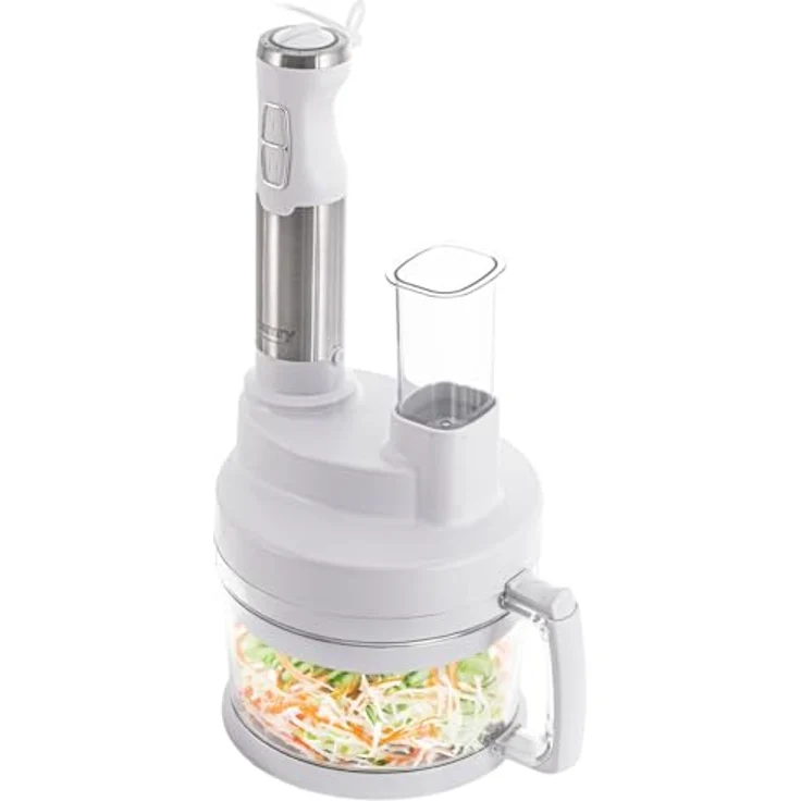 Camry CR 4623W Handrührgerät, Silber, 220V EU Plug, Stabmixer – Bild 1