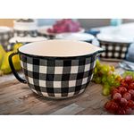 Rührschüssel Keramik gemustert Squares neuetischkultur