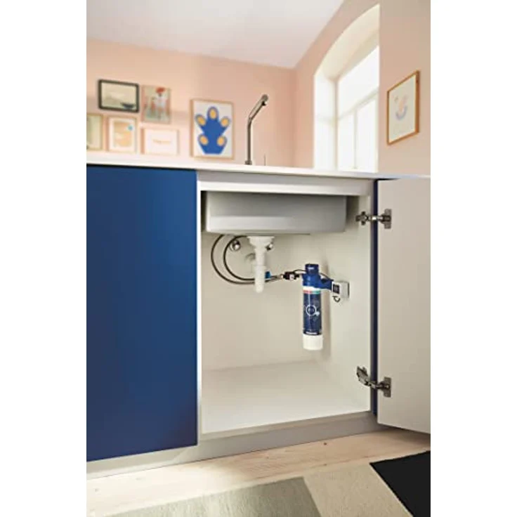 GROHE Blue - Magnesium + Zink Filter Starter Set (reduziert Kalk und Schwermetalle, Kapazität 400 Liter bei 17° dGH), 40875000 – Bild 2