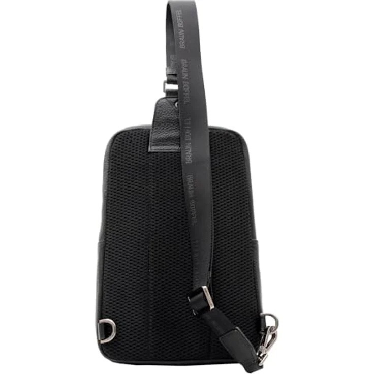Braun Büffel Bodybag Novara 26360, Sling Bag mit Tablet-Schutz, Schwarz – Bild 2