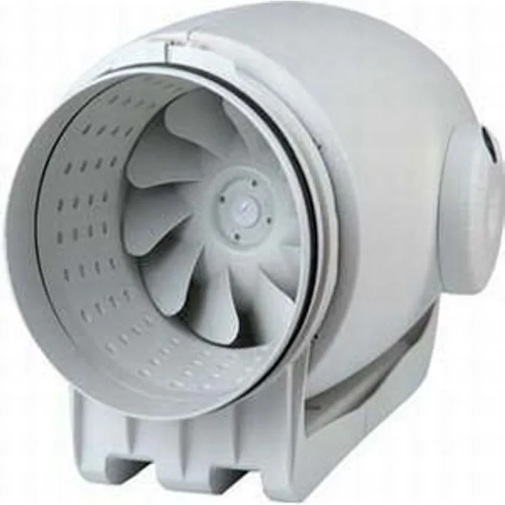 Unelvent S&P TD-350/125 Silent AC, Ventilator mit 300/360 m³/h und 125 mm Anschluss, für elektronische Bauteile