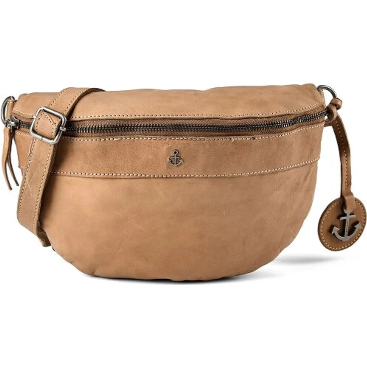 Harbour 2nd Anchor Love Jutta, Umhängetasche aus Leder, 28 cm, braun