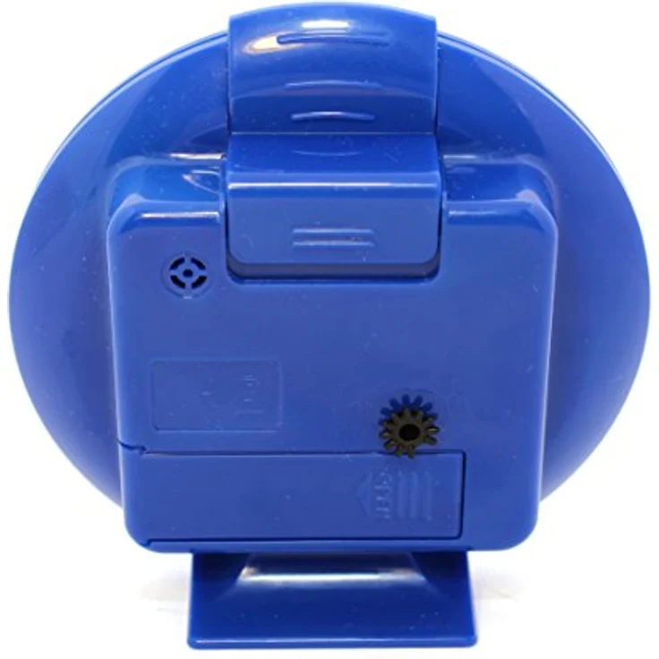 Atlanta Kinderwecker 1265-5, Lernwecker mit farbigem Zifferblatt, Blau, präzises Quarzwerk – Bild 3
