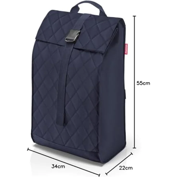 reisenthel Citycruiser, Einkaufshilfe mit bis zu 25 kg Belastbarkeit, Schwarz – Bild 6