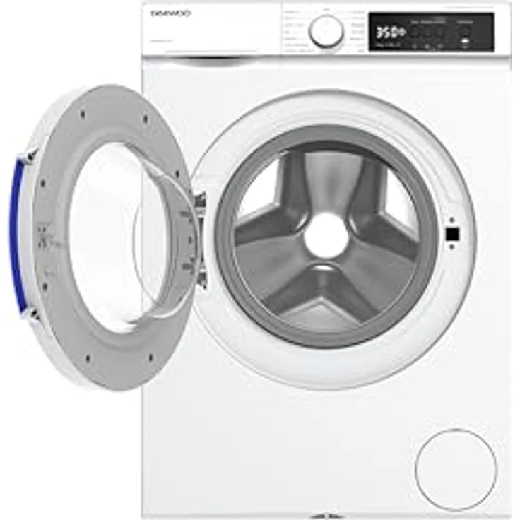 Daewoo WM-FBR7454W0NA-DE, Frontlader Waschmaschine, A, 7 kg, 1400 U/min, 15 Programme mit Kurzprogramm, AquaStop, Weiß – Bild 4