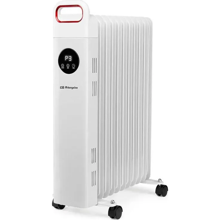 Orbegozo RAW 2500, Ölgefüllter Heizkörper mit 2500W, 11 Heizelementen, WiFi, digitalem Thermostat und 24-Stunden-Timer