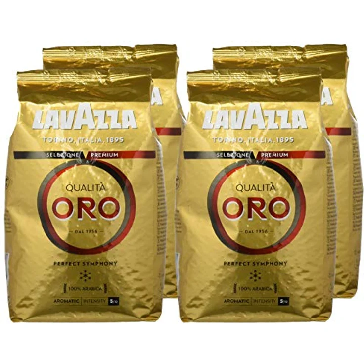 Lavazza Kaffeebohnen - Qualità Oro - 4er Pack (4 x 1 kg) – Bild 6