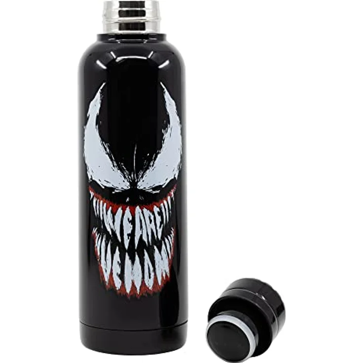 Stor Venom Edelstahl-Trinkflasche Face, offiziell lizenziert, 500 ml – Bild 2
