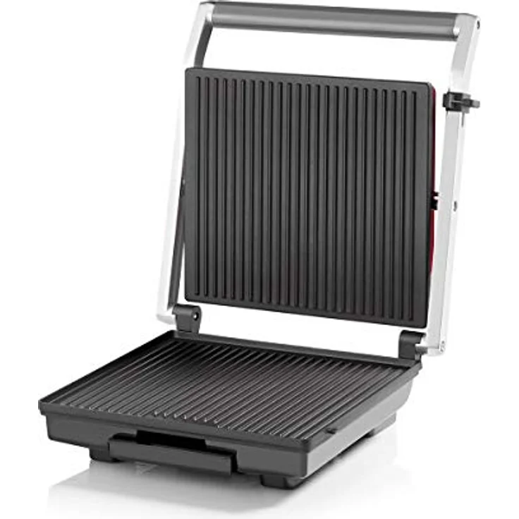 Arzum AR2022 METALl GRILL AND TOST MACHINE, Panini presse und Sandwich Maker, 4 Toastkapazität-ROD – Bild 2