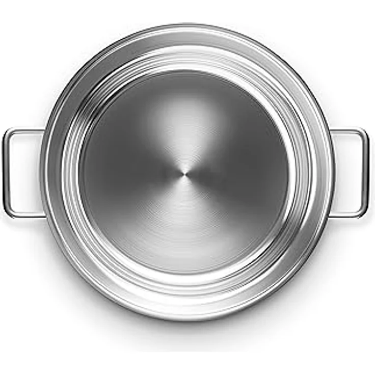 EVA SOLO Stainless Steel Sauteuse 28 cm | Ideal zum schnellen Braten und Sautieren | Polished steel – Bild 3