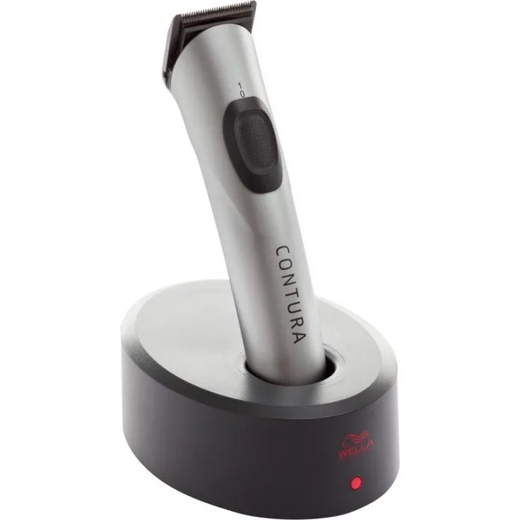 Wella Contura Haarschneider, Profi-Konturenschneider, Silber