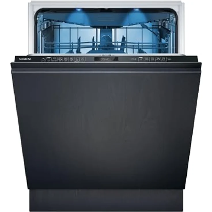 Siemens iQ500 SX65EX22CE, Voll integrierter Geschirrspüler, Standardgröße (60 cm), Schwarz, mit Berührsteuerung, 5 Jahre Garantie – Bild 1