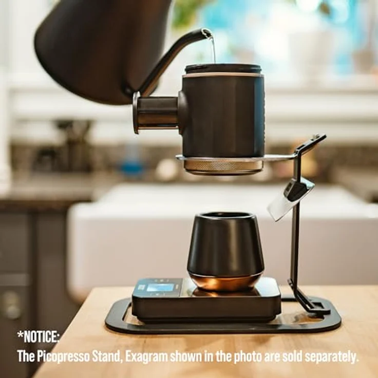 Wacaco Picopresso inkl. Schutzhülle - grau - tragbarer Espressokocher – Bild 4