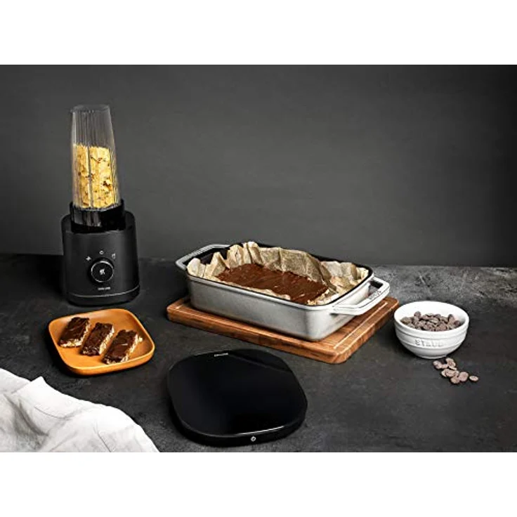 Zwilling Enfinigy Digitale Kuchenwaage, max. Tragkraft 10kg, TARA-Funktion, LCD-Display, schwarz – Bild 5