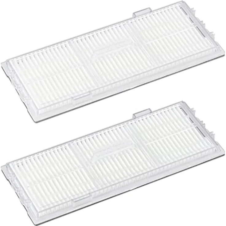 kwmobile Filter Set kompatibel mit Roborock S7 S7+ T7S - 2x Ersatzfilter Hochleistungsfilter für Saugroboter - Staubsauger Zubehör – Bild 4