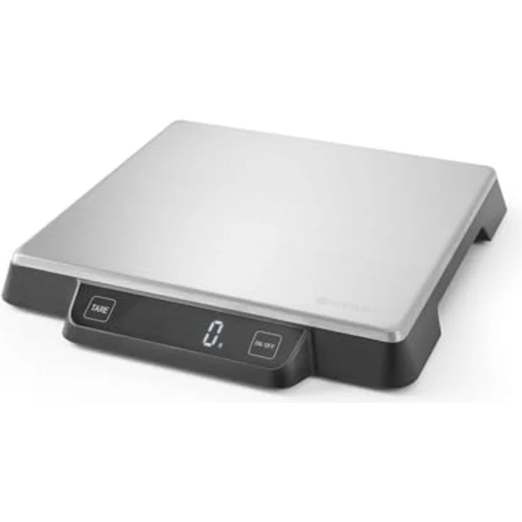 HENDI Digitale Küchenwaage, Haushaltwaage, für max 15kg, Präzision auf bis zu 1gr, mit eingebautem Digital-Display, 266x269x(H)34mm, Edelstahl – Bild 5