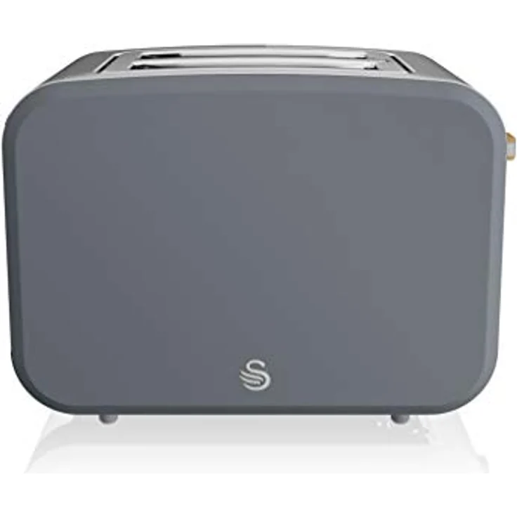 Swan Nordic Toaster Breitschlitz, 2 Scheiben Schiefergrau – Bild 3