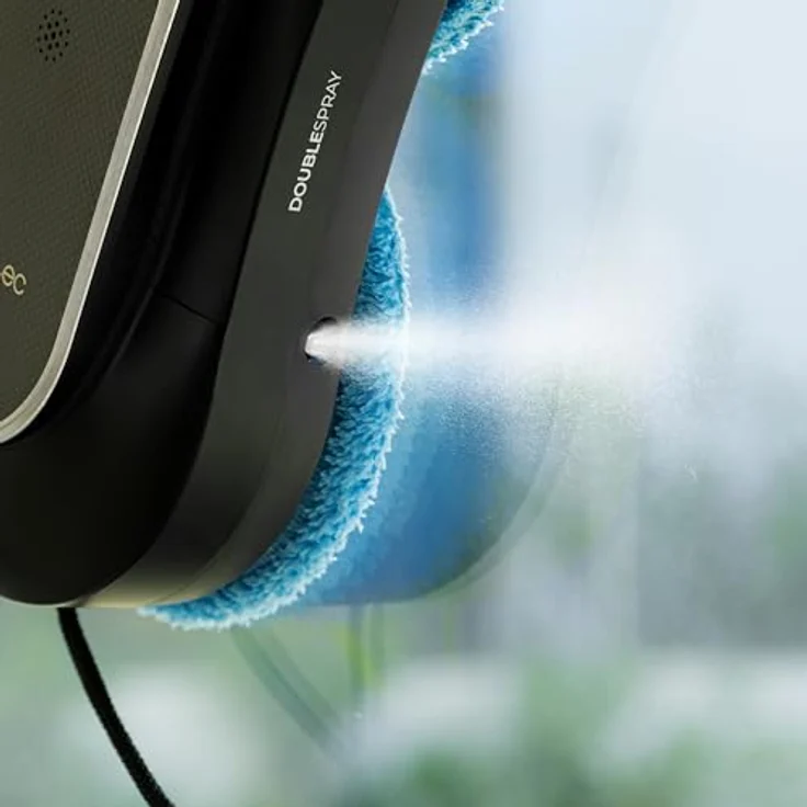 Cecotec Conga Windroid 1090, Fensterputzroboter mit doppeltem Sprühmechanismus und App-Steuerung, Schwarz – Bild 6