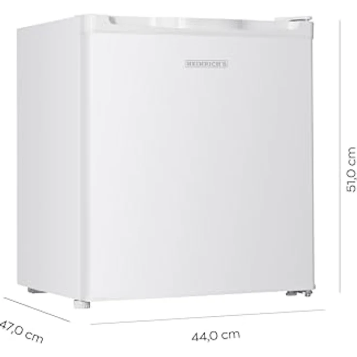 Heinrich´s Mini Gefrierschrank 33L -18°C klein kompakt leise:40db Gefrierbox; wechselbarer Türanschlag; mini Tiefkühltruhe Tiefkühlschrank,perfekt für Büro Camping Outdoor (weiß) – Bild 5