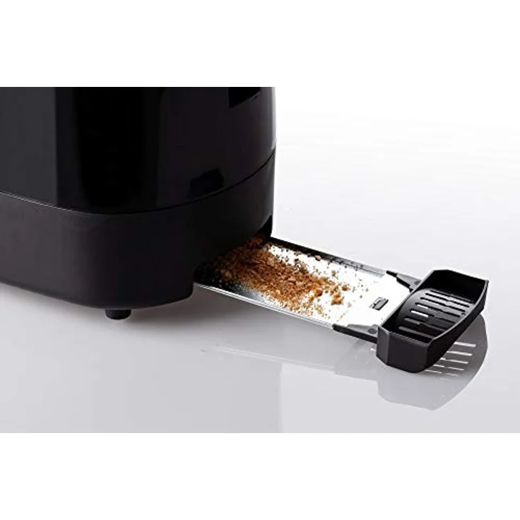 Ariete 159 Toastime Toaster 2 Scheiben mit Zange, Krümelschublade Schwarz – Bild 10