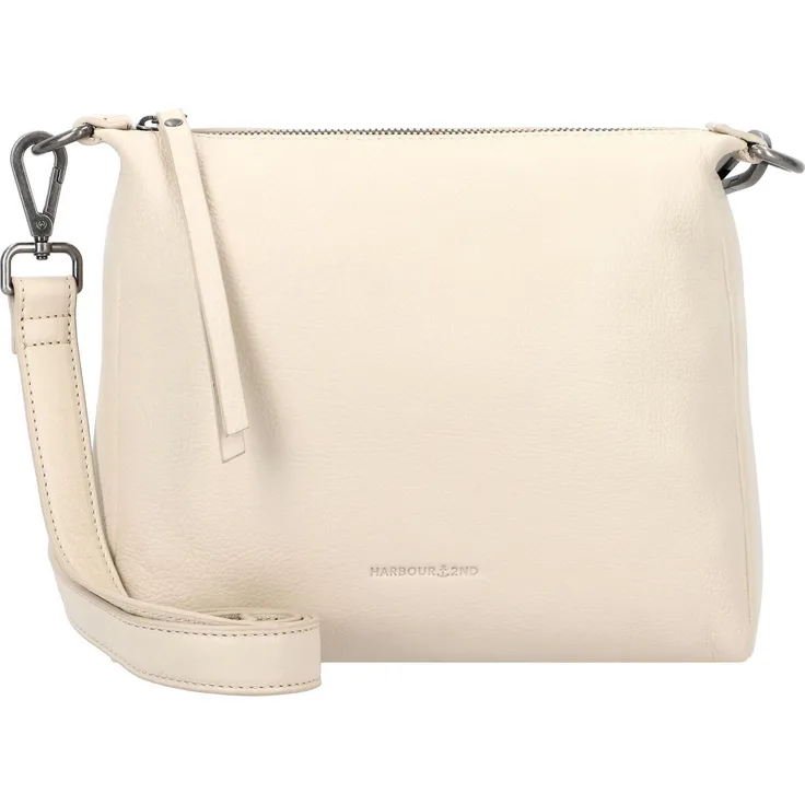 Harbour 2nd Zarifa Umhängetasche aus Leder, 24 cm, beige