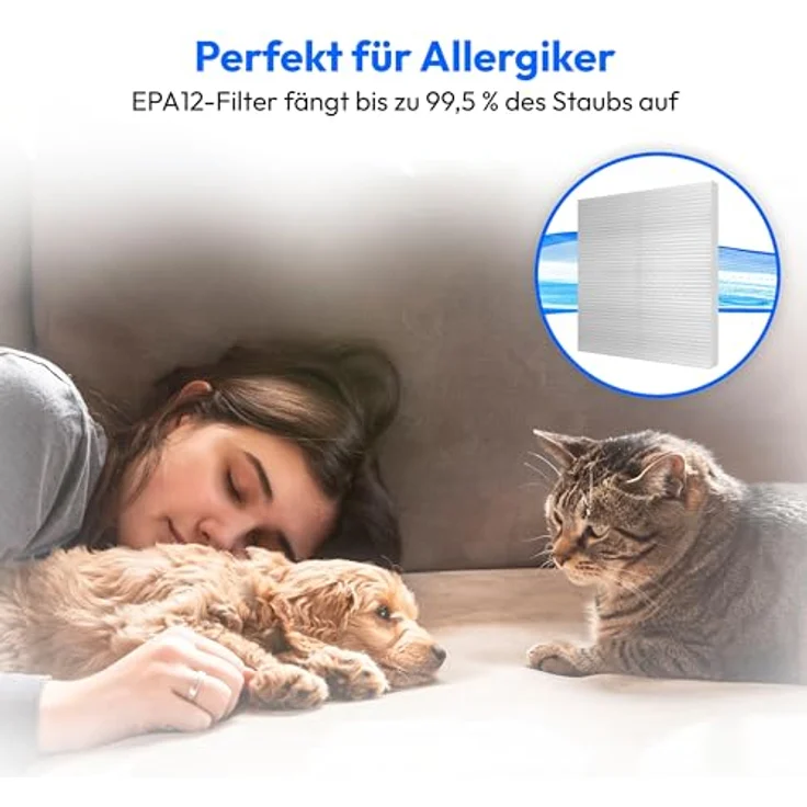 MEDION Beutelloser Zyklon-Staubsauger P4000 (900 Watt Leistung, 4,3 Liter Staubbehälterkapazität, waschbarer HEPA 13 Filter, 11 m Arbeitsradius, MD 11906) blau – Bild 5
