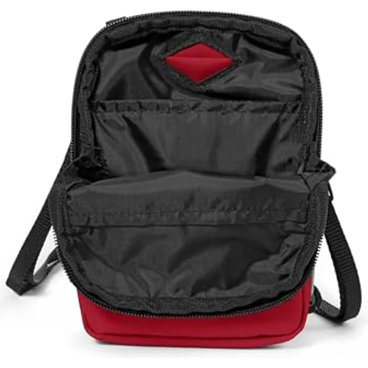 EASTPAK BUDDY Umhängetasche, 0.5 L mit praktischen Einschubfächern, Scarlet Red – Bild 3