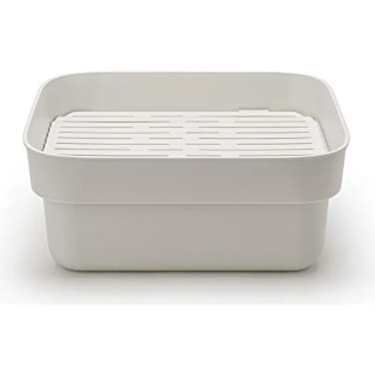 Brabantia Spülschüssel mit Abtropfschale, hellgrau