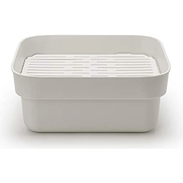 Brabantia Spülschüssel mit Abtropfschale, hellgrau – Bild 1