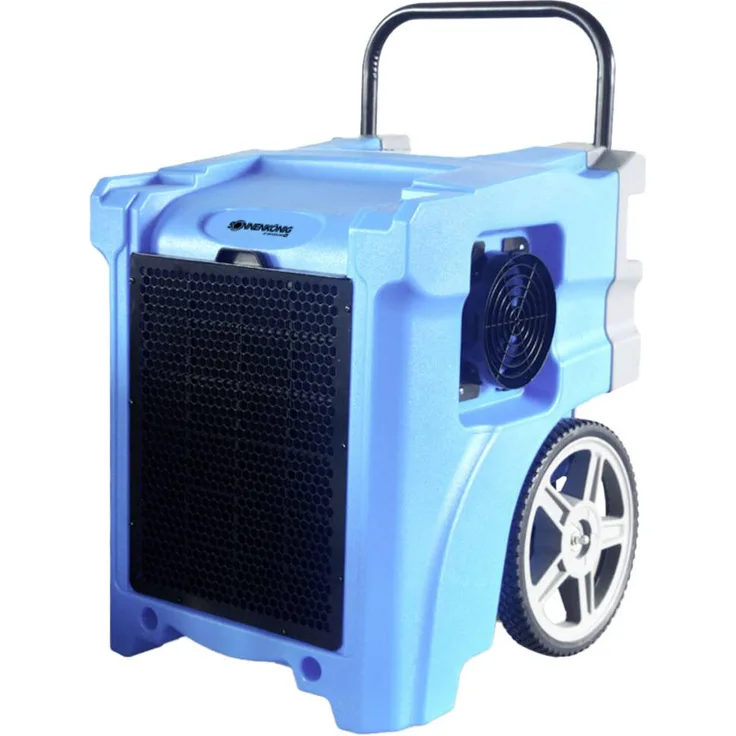 Sonnenkönig Secco Forte 500 Bautrockner, 600W Leistung, 2.08 l/h Entfeuchtungsrate, hellblau/hellgrau