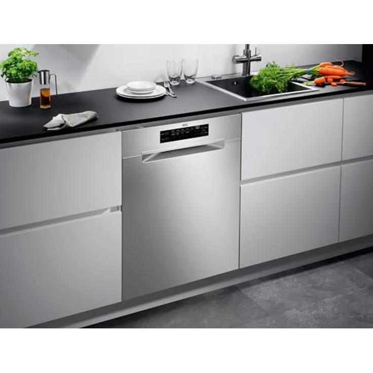 AEG 7000 GlassCare / Unterbau-Geschirrspüler 60 cm / AirDry - perfekte Trocknungsergebnisse / MaxiFlex Besteckschublade FUS7676APM – Bild 21
