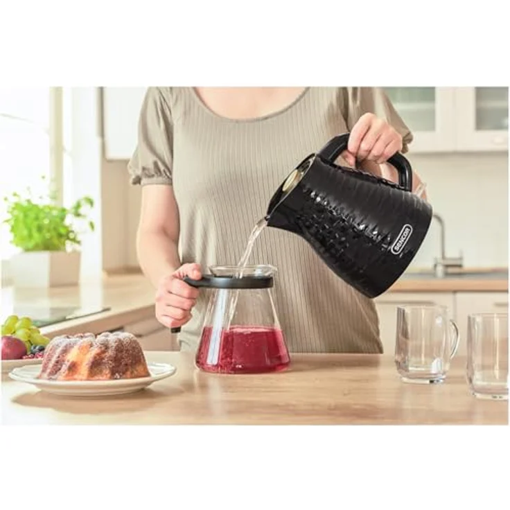 SENCOR WASSERKOCHER SWK 7501BK, 1,7 Liter, schwarz – Bild 3