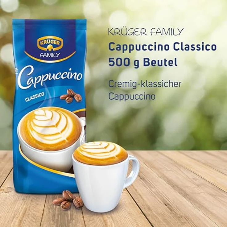 Krüger Cappuccino Classico, 500g – Bild 3