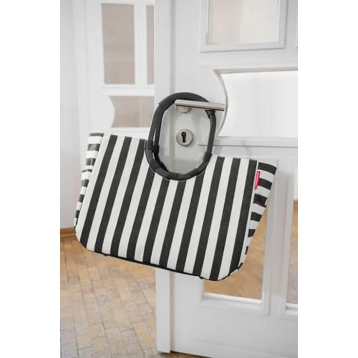 reisenthel Loopshopper L, Schultertasche 46 cm, schwarz, 100% PET – Bild 6