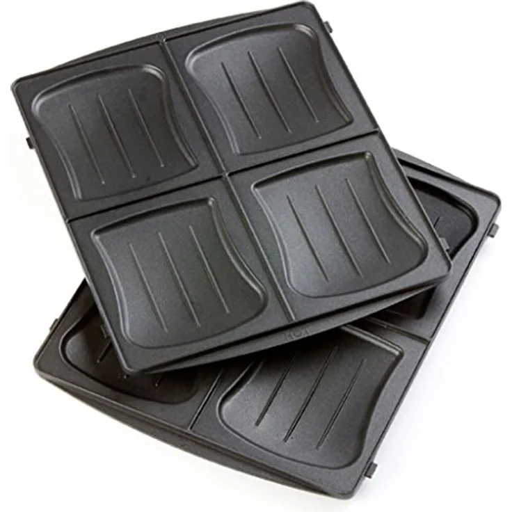 2in1 XL Familien Sandwich-Toaster für 4 Sandwich oder Waffelautomat für 4 leckere Waffeln Domo DO9046C – Bild 6