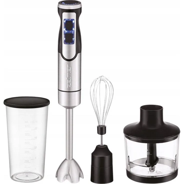 Zelmer Blender ZHB 6000, Stabmixer mit leistungsstarkem Motor und mehrfachen Geschwindigkeitsstufen, Schwarz