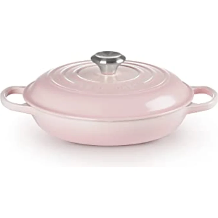 Le Creuset Gourmet-Profitopf Signature 26cm, Shell Pink – Bild 2