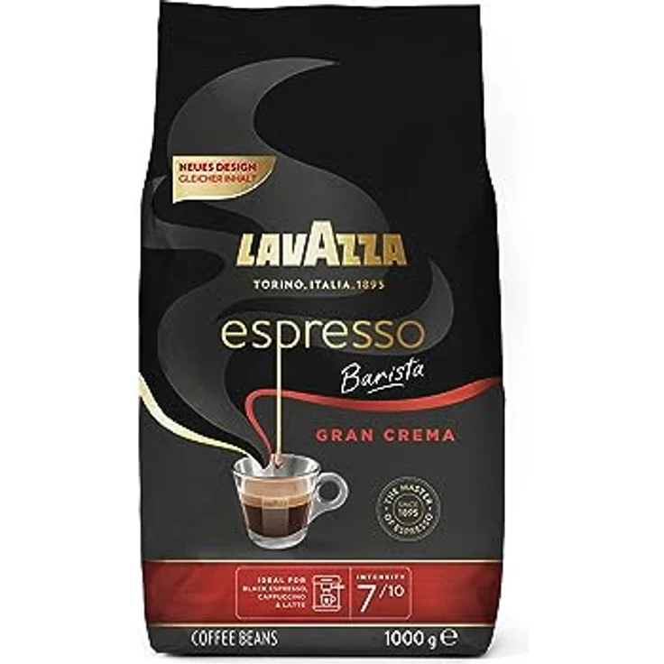 Lavazza espresso Barista Gran Crema, 1000g ganze Bohne – Bild 2