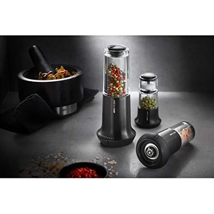 Gefu Salz- oder Pfeffermühle X-Plosion L Schwarz – Bild 2