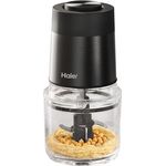 Haier Zerkleinerer 550W I Gemüseschneider mit 0,5L Glasschüssel I Mit 2 Geschwindigkeitsstufen I Zwiebelschneider & Gemüsezerkleinerer I Multizerkleinerer mit Anti-Rutsch-Boden [Serie 5 - HCH5B1]