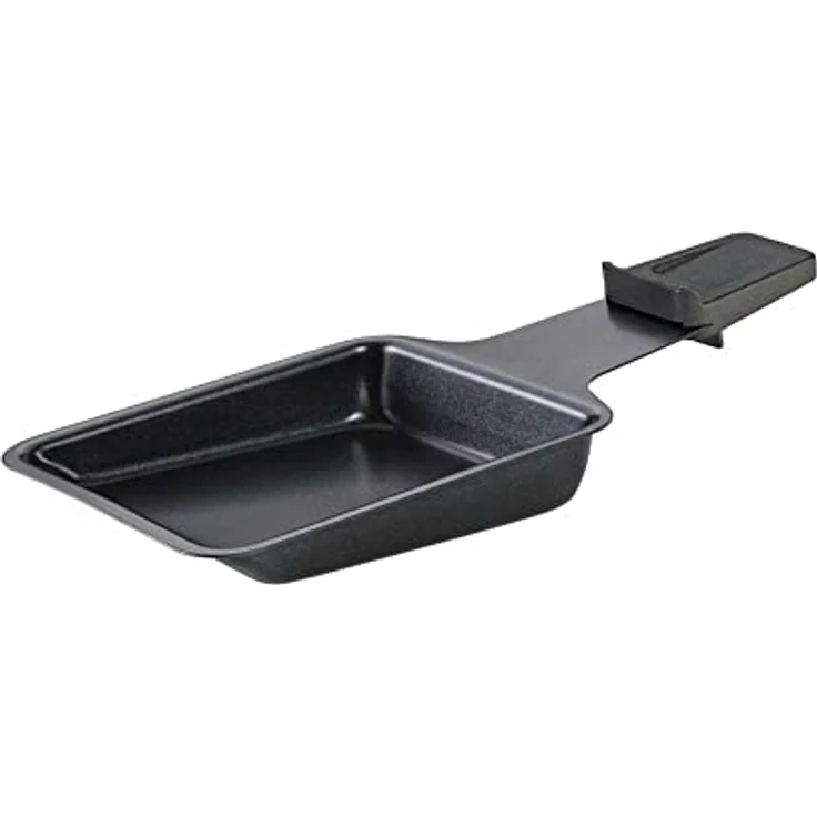 Spring Raclette Pfännchen 2er Set, Ersatzpfännchen 10,5 × 9 cm, antihaftversiegelt, hitzeisolierter Griff, passend zu COMPACT und CLASSIC Raclette Gerät