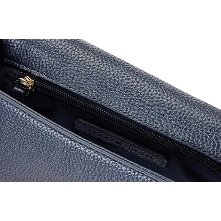 Tommy Hilfiger Umhängetasche TH EMBLEM FLAP CROSSOVER, mit TH-Emblem vorne in DW6 Space Blue – Bild 3