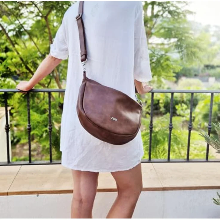 Zwei Mademoiselle.M Umhängetasche 34 cm, elegante Handtasche in stilvollem Design – Bild 4