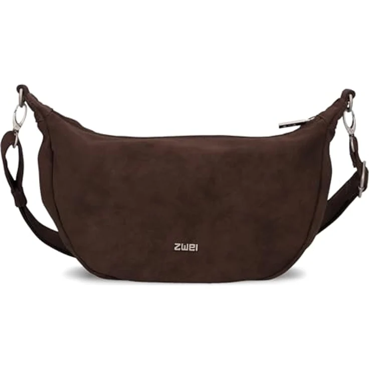 Zwei Mademoiselle.M Umhängetasche, 34 cm, braun, aus 100% Polyurethan – Bild 3