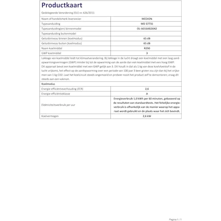 MEDION Mobile Klimaanlage mit Abluftschlauch E901 (9000 BTU, mobil, inkl. Fensterabdichtung, bis 32m², 3in1 Kühlen Entfeuchten Ventilieren, Schlafmodus, MD 37731) – Bild 9